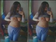 Horny Bangla Girl Shows Her Big Boobs TO Lover Part 2